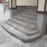 Монолитное крыльцо. ДНТ "Рассвет"